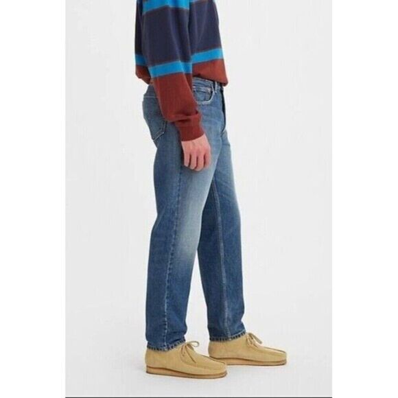 Levi's Men's 550 Vintage Inspired 1992 Relaxed Taper Fit Jeans Straight Leg - Picture 7 of 9